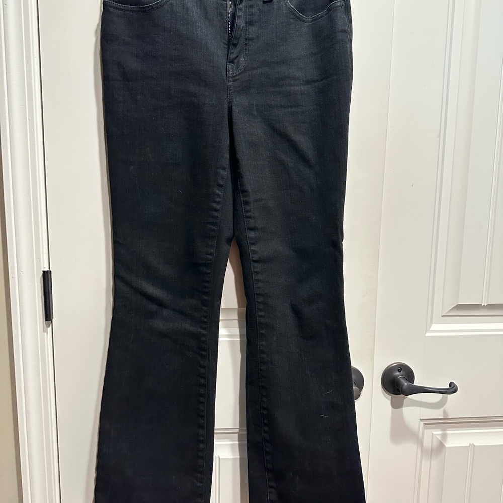 Madewell Black Mid-Rise Kickout Women's Jeans